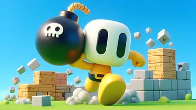 BOMBAMAN 3D banner