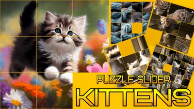 Puzzle Sliding - Kittens